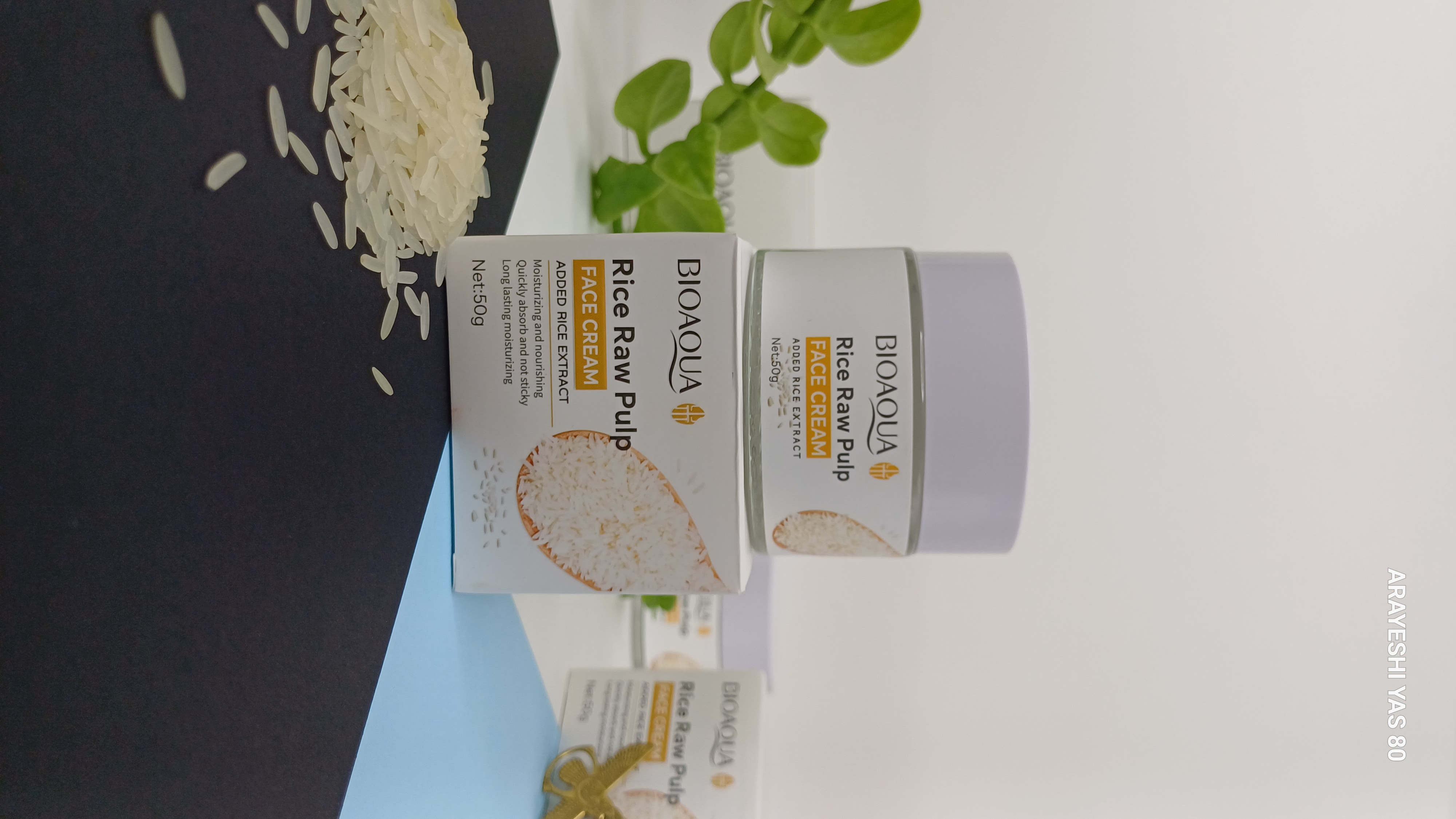 کرم ابرسان برنج خام بیواکوا 🤍 FACE CREAM